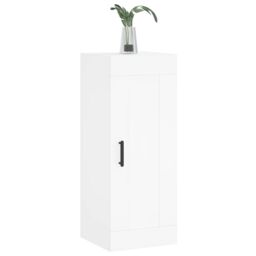 Berkfield Home Wall Mounted Cabinet White 34.5x34x90 cm Engineered Wood - thumbnail 4