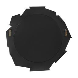 FurnitureboxUK Jewel Medium Abstract Round Wall Mirror in Clear - thumbnail 4