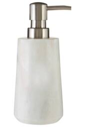 Orsina Pure Marble Off-White Lotion Dispenser in White - thumbnail 5