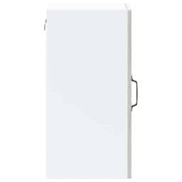 Berkfield Home Kitchen Wall Cabinet with Glass Door Lucca Grey Sonoma - thumbnail 8