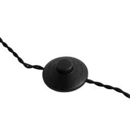 First Choice Lighting Giles - Shelved Unit Floor Lamp with Glass Shade in Black - thumbnail 3