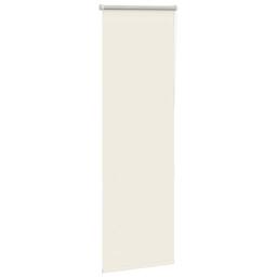 Berkfield Home Roller Blind Blackout Off-White 75x130 cm Fabric Width 70.7 cm Po… - thumbnail 1