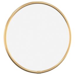 Berkfield Home Wall Mirror Gold √ò 20 cm Round - thumbnail 3