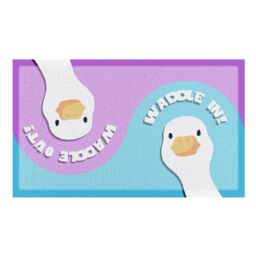 Artsy Mats Waddle In Waddle Out Indoor & Outdoor Doormat - 70x40cm - Size: 40 cm x 70 cm - thumbnail 2