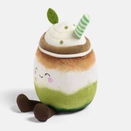 OHS Sweetie Pie Filled Novelty Scatter Cushion Fleece Toy Pillow Gift in Green - thumbnail 4