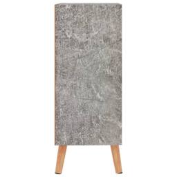 Berkfield Home Sideboard Concrete Grey 60x30x72 cm Engineered Wood - Size: 60 x 30 x 72 cm - thumbnail 4