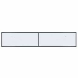 Berkfield Home Console Table White 180x35x75.5 cm Tempered Glass - thumbnail 5