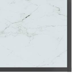 Berkfield Home Console Table White 180x35x75.5 cm Tempered Glass - thumbnail 7