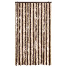 Berkfield Home Insect Curtain Beige & Light Brown 118x220 cm Chenille - thumbnail 3