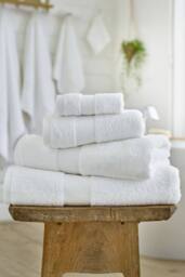 Deyongs Egyptian Embrace Towels - Egyptian Cotton Fluffy, Soft & Absorbent - 1846 in White - thumbnail 1