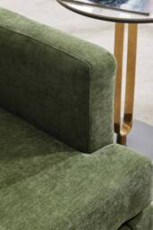 Living and Home Mid-Century Single Sofa Armchair in Green - thumbnail 9