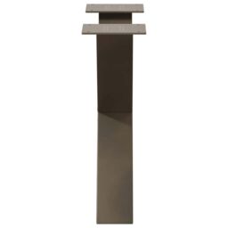 Berkfield Home Coffee Table Legs X-Shaped 2 pcs Natural Steel 50x(42-43) cm Steel in Brown - thumbnail 6