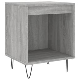 Berkfield Home Modern Bedside Cabinets 2 pcs Grey Sonoma 40x35x50 cm Engineered Wood - Size: 40 x 35 x 50 cm - thumbnail 4