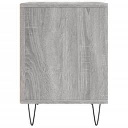 Berkfield Home Modern Bedside Cabinets 2 pcs Grey Sonoma 40x35x50 cm Engineered Wood - Size: 40 x 35 x 50 cm - thumbnail 6