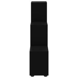 Berkfield Home Staircase Bookcase Black 107 cm Engineered Wood - thumbnail 5