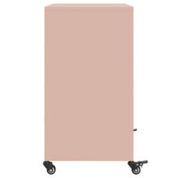 Berkfield Home Sideboard Pink 68.5x39x72 cm Steel - thumbnail 7
