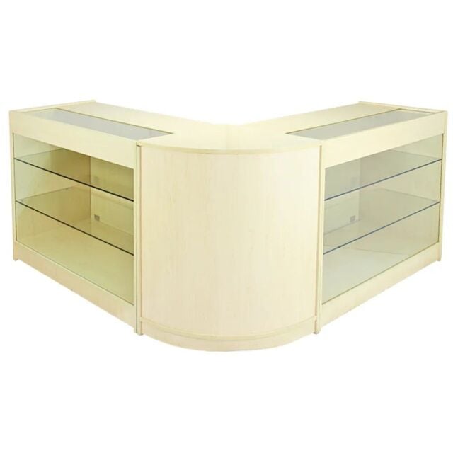 Monstershop Horizon Maple Shop Counter & Retail Display Set in Beige - image 1