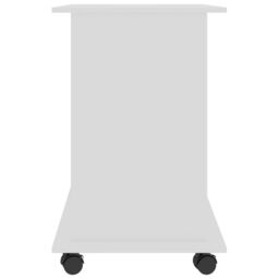 Berkfield Home Computer Desk White 80x50x75 cm Engineered Wood - Size: 80 x 50 x 75 cm - thumbnail 5