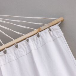 Primrose Ivory Hammock with Natural Wooden Stand - thumbnail 3