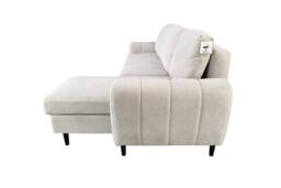 DS Living Sienna 3 Seater Left Hand Facing Storage Sofa Bed in Beige - thumbnail 4