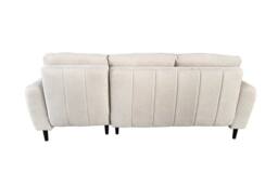 DS Living Sienna 3 Seater Left Hand Facing Storage Sofa Bed in Beige - thumbnail 5