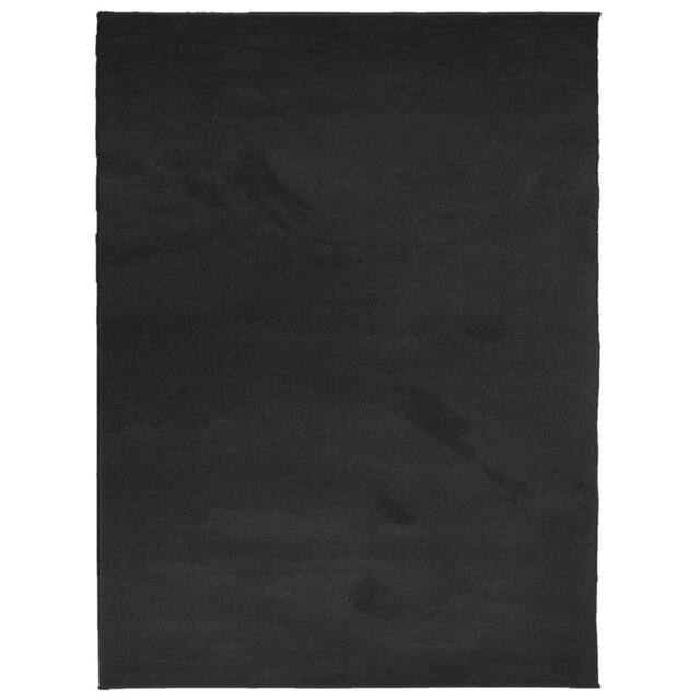 Berkfield Home Rug OVIEDO Short Pile Black 240x340 cm - Size: Medium - image 1