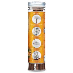Premier Decorations Scented Hanging Sticks Scenticles 6pcs - Spiced Pine Cones in Orange - thumbnail 4