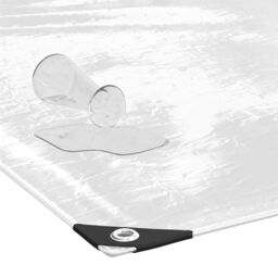 Berkfield Home Plant Cover with Eyelets 3x8 m PVC - thumbnail 4