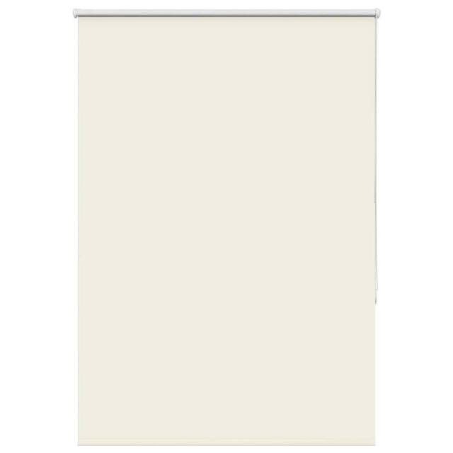 Berkfield Home Roller Blind Blackout Coffee 165x150 cm Fabric Width 161.6 cm Pol… in Ecru - image 1