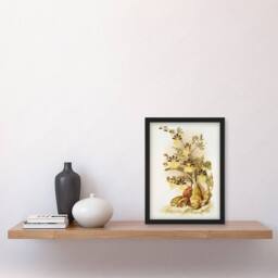 Artery8 Frederick Sander Oncidium Tigrinum Orchid Flowers Framed Art Print - Size: A4 - thumbnail 4