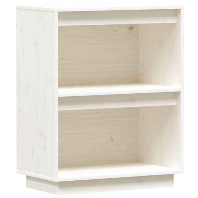 Berkfield Home Console Cabinet White 60x34x75 cm Solid Wood Pine - Size: 60 x 34 x 75 cm - image 1