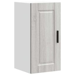 Berkfield Home Kitchen Wall Cabinet¬†Porto Grey Sonoma Engineered Wood - thumbnail 2