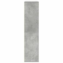 Berkfield Home Durable Bookcase Concrete Grey 89x24x101.5 cm Engineered Wood - thumbnail 5