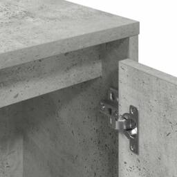 Berkfield Home Durable Bookcase Concrete Grey 89x24x101.5 cm Engineered Wood - thumbnail 8