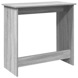 Berkfield Home Desk Grey Sonoma 80x40x75 cm Engineered Wood - Size: 80 x 40 x 75 cm - thumbnail 6