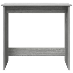 Berkfield Home Desk Grey Sonoma 80x40x75 cm Engineered Wood - Size: 80 x 40 x 75 cm - thumbnail 4