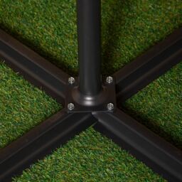 Samuel Alexander 3m Cantilever Parasol with Crank Handle for Patio Garden Banana Parasol with UV Protection Outdoor Umbrella Sun Shades for Garden - thumbnail 4