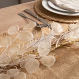 Scottish Everlastings Ltd 180cm Cream Eucalyptus Garland - thumbnail 3