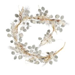 Scottish Everlastings Ltd 180cm Cream Eucalyptus Garland - thumbnail 2