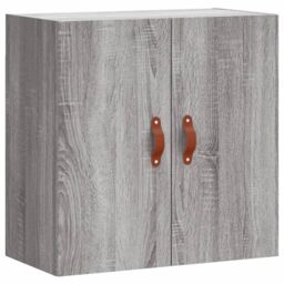 Berkfield Home Wall Cabinet Grey Sonoma 60x31x60 cm Engineered Wood - Size: 60 x 31 x 60 cm - thumbnail 2