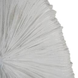 The Libra Company Orbis Textured Sculpture on Stand - Polyresin - L12xW46xH58 cm - White - thumbnail 3