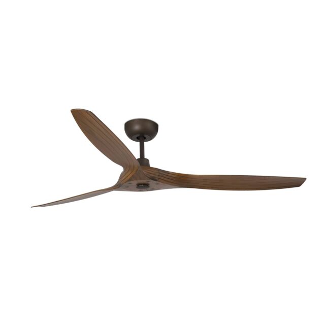Netlighting Morea Ceiling Fan 152cm Brown 3 Blades - image 1