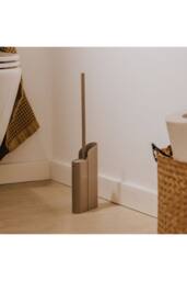 Cosmic Silicone Toilet Brush Floor/Self-Adhesive Copper PVD Flat Collection - thumbnail 7