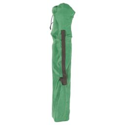 Harbour Housewares Folding Canvas Camping Chair - Matt Black in Green - thumbnail 4