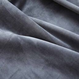 Berkfield Home Blackout Curtains with Rings 2 pcs Velvet Anthracite 140x225 cm in Dark Grey - thumbnail 4