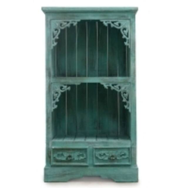 Serenityy Free-Standing Bathroom Cabinet - Turquoise wash 1200 x 667 x 400mm - image 1