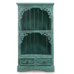 Serenityy Free-Standing Bathroom Cabinet - Turquoise wash 1200 x 667 x 400mm