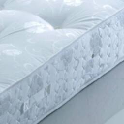 Stratus Interiors Dorchester Ultra Firm Orthopaedic Mattress - Back Support & Comfort in White - Size: Super King - thumbnail 3
