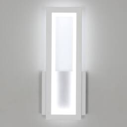 Goeco Wall Light LED Indoor Modern, 6500K, Acrylic White Hallway Wall Light - thumbnail 1