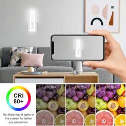 Goeco Wall Light LED Indoor Modern, 6500K, Acrylic White Hallway Wall Light - thumbnail 9